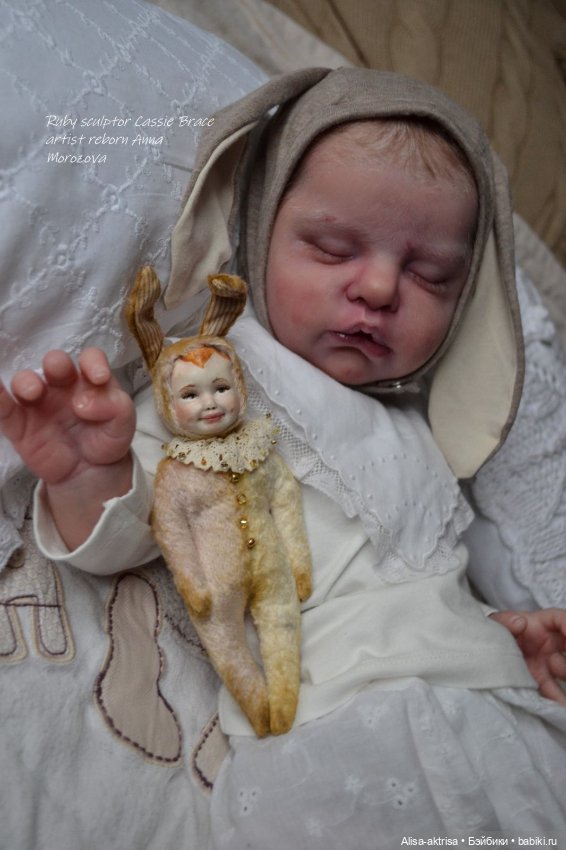 Зайчик Руби. Куклареборн Анны Морозовой