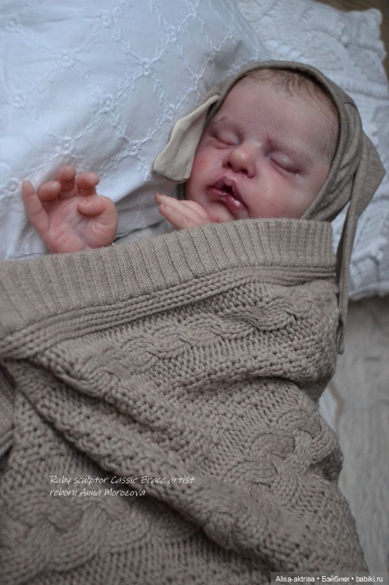 Зайчик Руби. Куклареборн Анны Морозовой