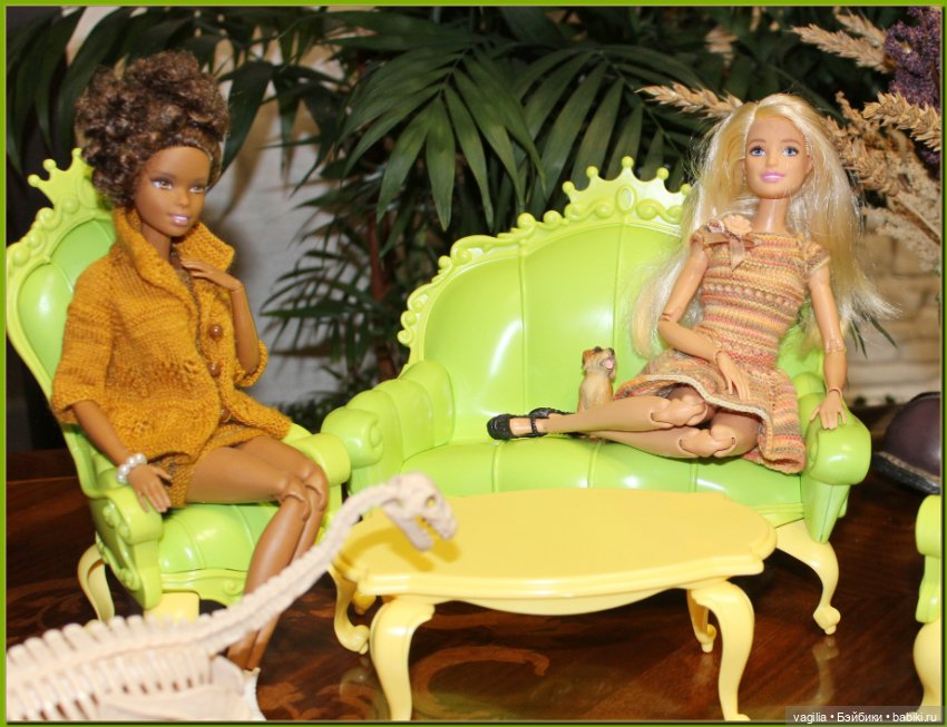 Гостиная для мелких — Мебель для кукол и домиков: фото (фото 3)