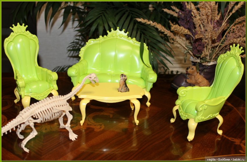 Гостиная для мелких — Мебель для кукол и домиков: фото (фото 2)
