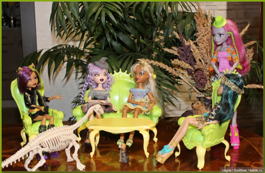 Гостиная для мелких — Мебель для кукол и домиков: фото