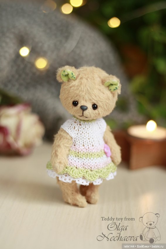 Мишка-малышка Хелен — Авторские мишки Тедди и друзья: фото (фото 3)