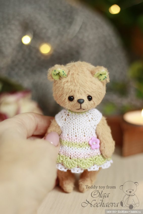 Мишка-малышка Хелен — Авторские мишки Тедди и друзья: фото