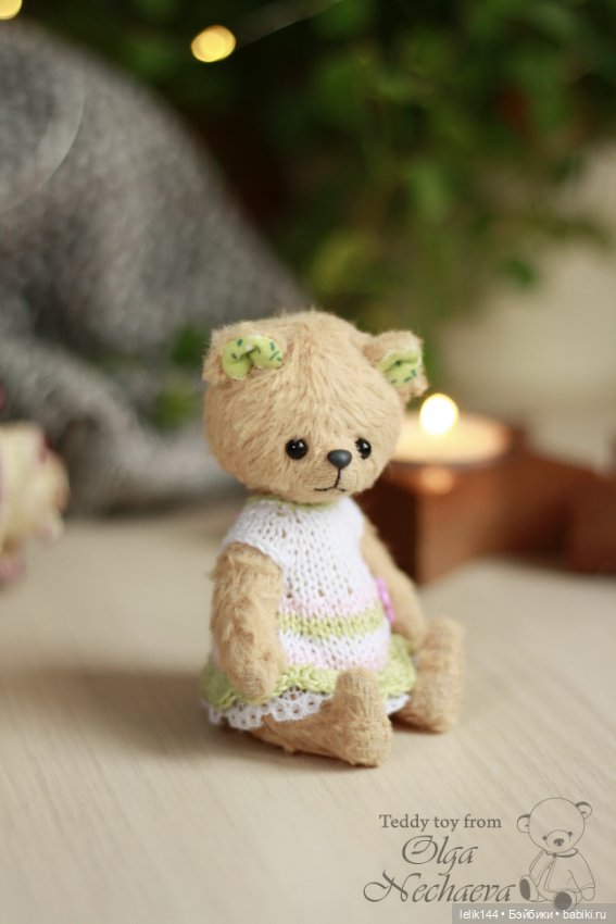 Мишка-малышка Хелен — Авторские мишки Тедди и друзья: фото (фото 2)