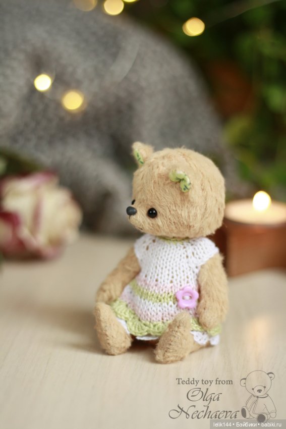 Мишка-малышка Хелен — Авторские мишки Тедди и друзья: фото (фото 4)