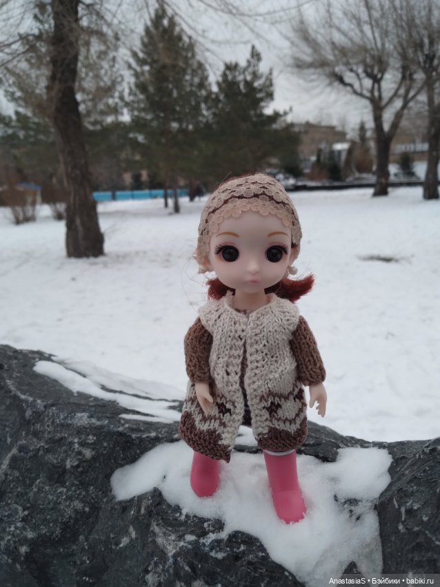 Зимняя прогулка — Куклы Baboliy (Баболи (фото 3)