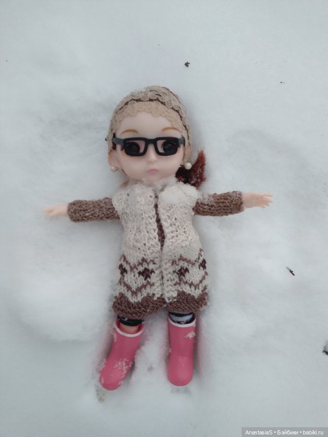 Зимняя прогулка — Куклы Baboliy (Баболи (фото 5)