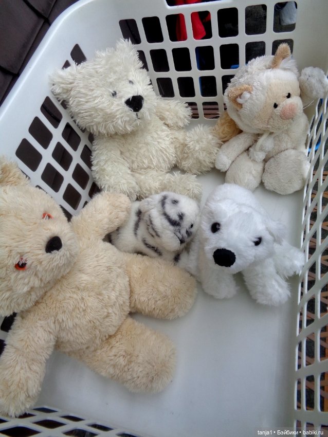 Мой первый опыт стирки мягких и авторских звериков в стиральной машине (фото 3)