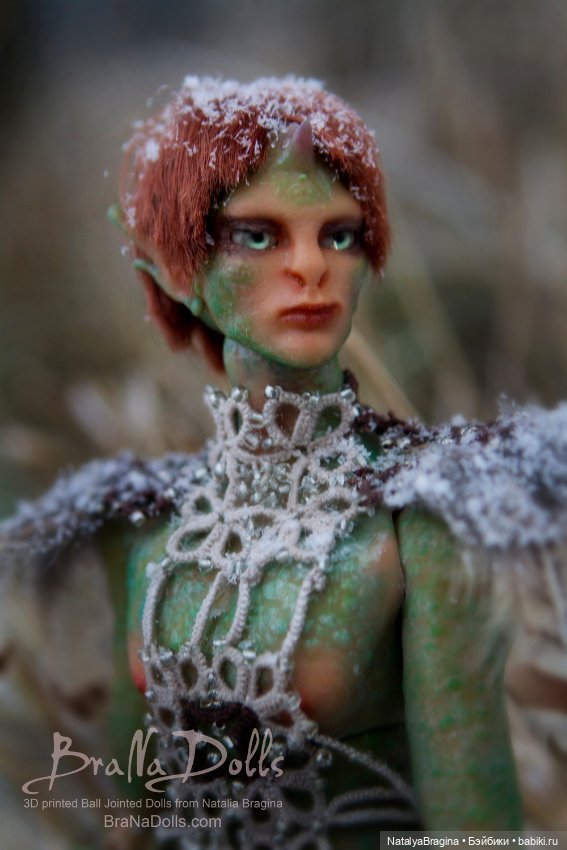 Воин Ящеров — Авторские шарнирные куклы своими руками: лепка (фото 7)