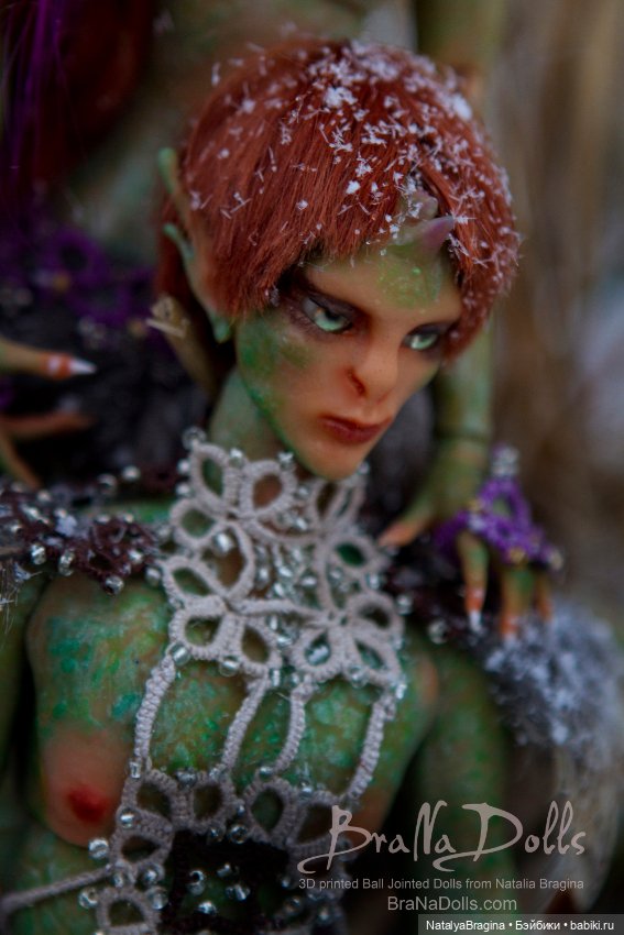 Воин Ящеров — Авторские шарнирные куклы своими руками: лепка (фото 2)