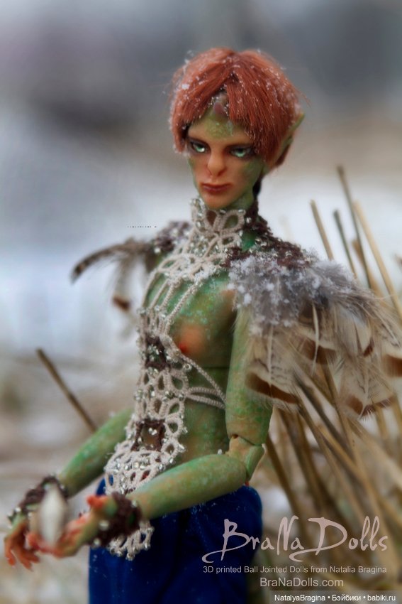 Воин Ящеров — Авторские шарнирные куклы своими руками: лепка