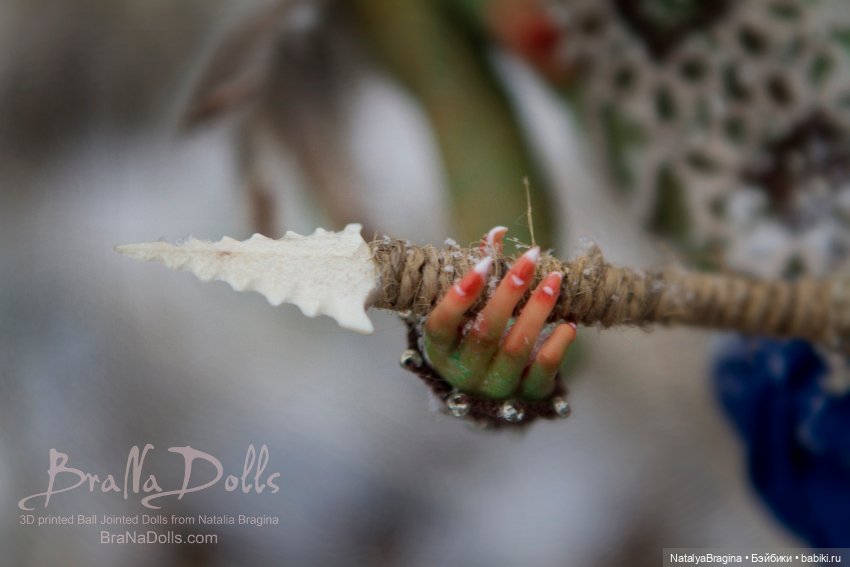 Воин Ящеров — Авторские шарнирные куклы своими руками: лепка