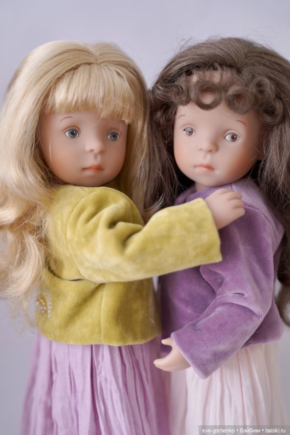Жозефина и Тата minouche — Куклы Kathe Kruse (Кате/Кэте Крузе): фото (фото 2)