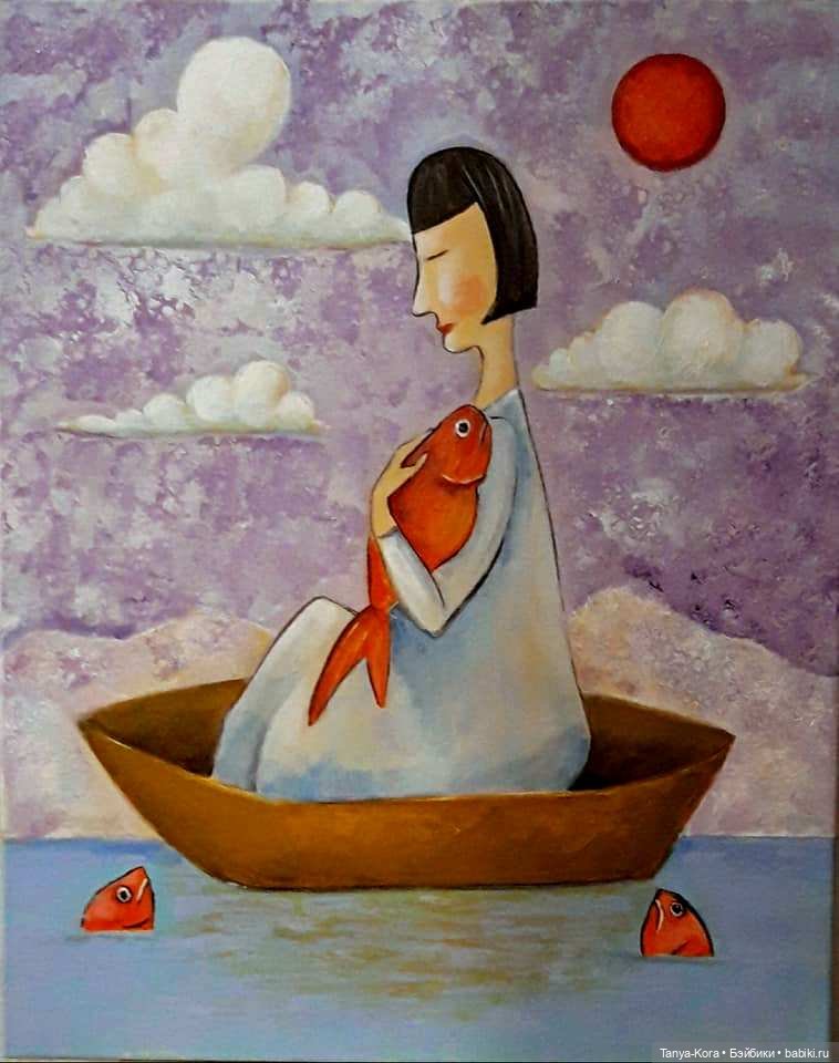 "Королева рыб". Бетье Цвергназе и моя живопись (фото 3)