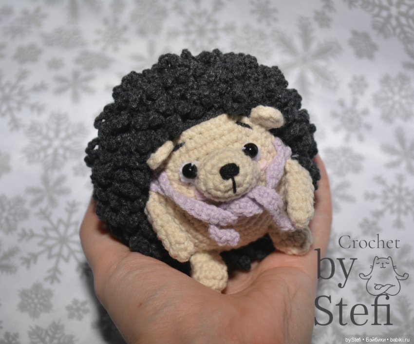 Ёжик в рукавичках — Вязаные игрушки и амигуруми: крючком (фото 5)