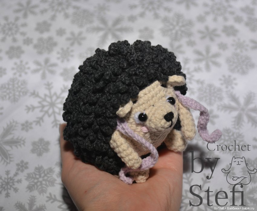 Ёжик в рукавичках — Вязаные игрушки и амигуруми: крючком (фото 7)