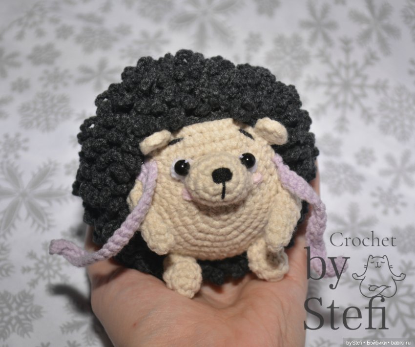 Ёжик в рукавичках — Вязаные игрушки и амигуруми: крючком (фото 6)