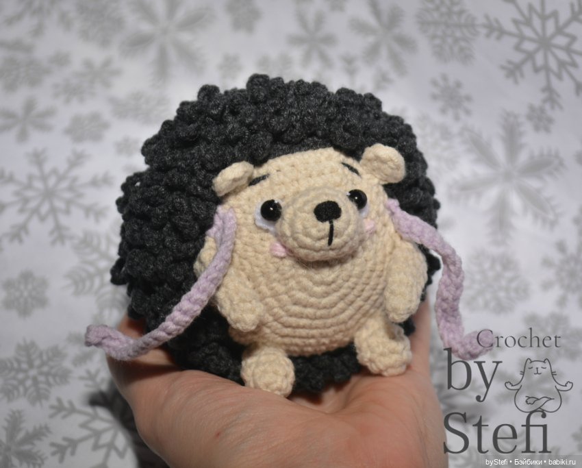 Ёжик в рукавичках — Вязаные игрушки и амигуруми: крючком (фото 8)
