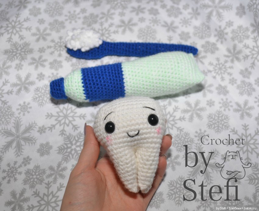 Зубик, паста и щёточка. Полный набор