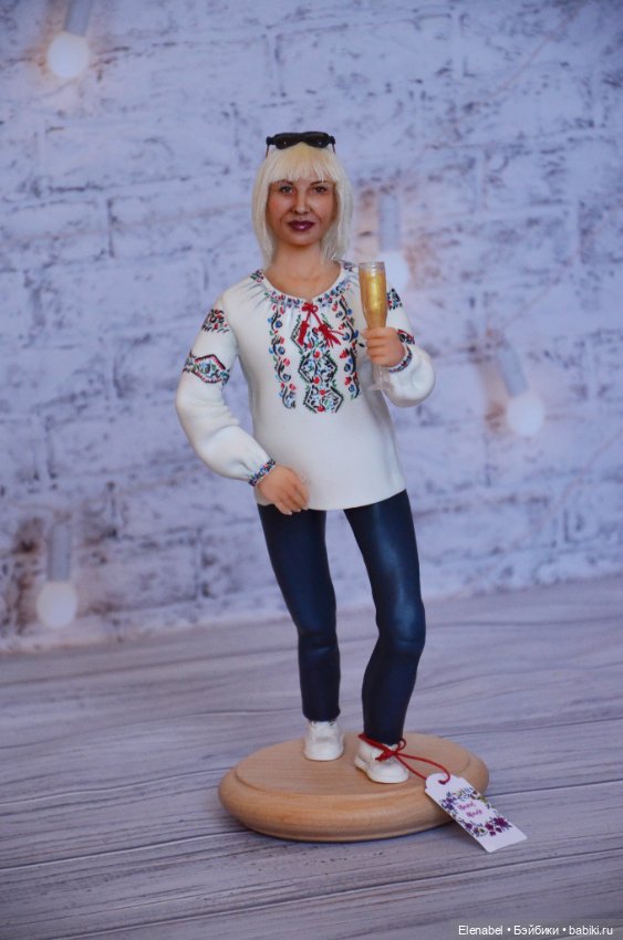 Портретная кукла по фото — Авторские портретные куклы по фото: галерея работ