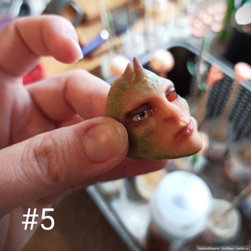 Немного процесса — Авторские шарнирные куклы своими руками: лепка (фото 5)