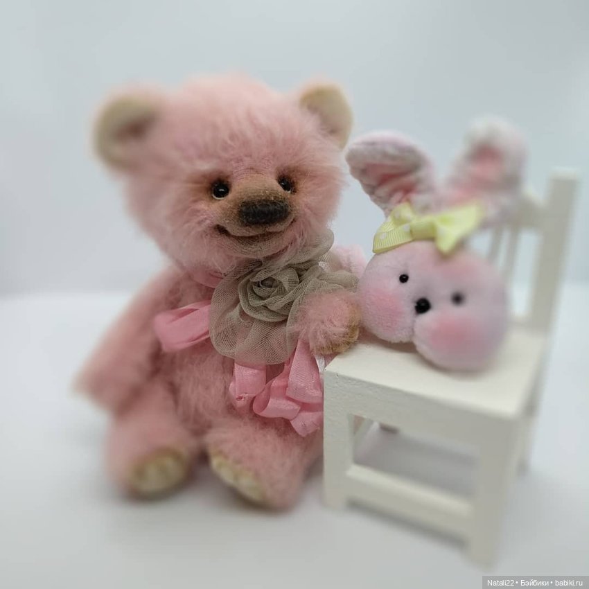 Мишки улыбашки из мохера — Авторские мишки Тедди и друзья: фото