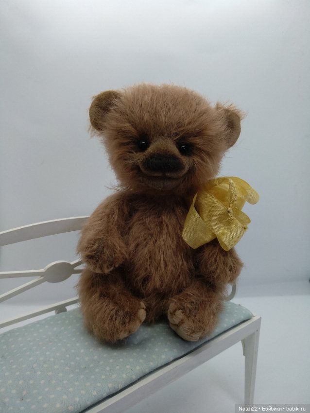 Мишки улыбашки из мохера — Авторские мишки Тедди и друзья: фото (фото 10)
