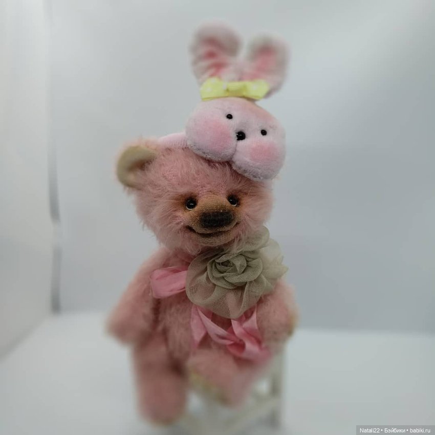 Мишки улыбашки из мохера — Авторские мишки Тедди и друзья: фото