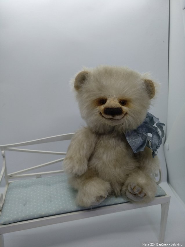 Мишки улыбашки из мохера — Авторские мишки Тедди и друзья: фото (фото 3)