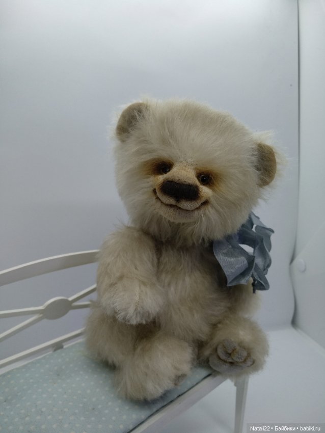 Мишки улыбашки из мохера — Авторские мишки Тедди и друзья: фото (фото 2)