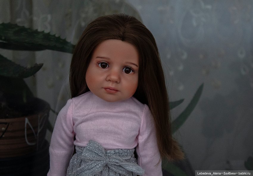 Малышка Грета — ООАК и кастом кукол Gotz (Готц): перерисовка (фото 4)