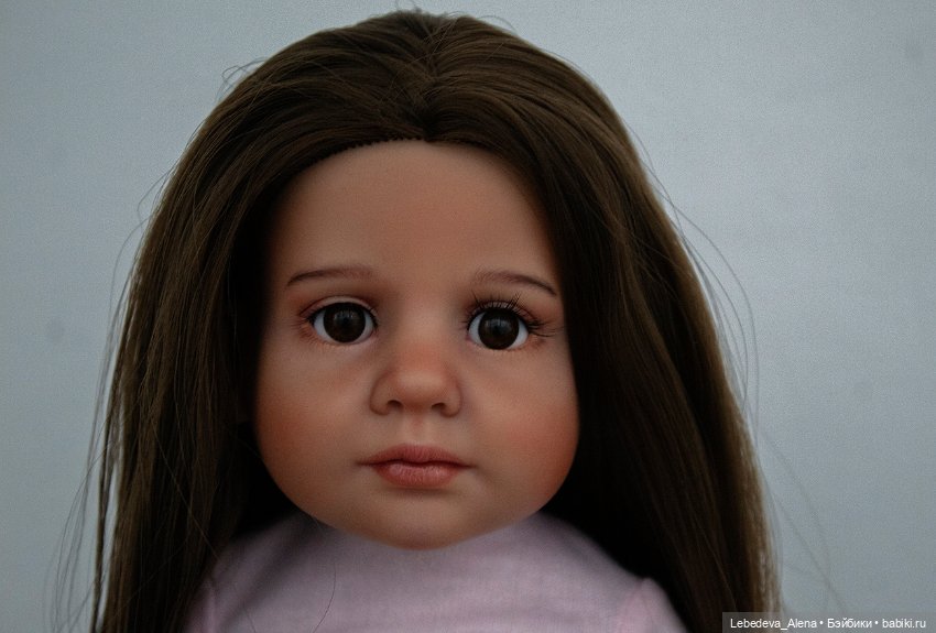 Малышка Грета — ООАК и кастом кукол Gotz (Готц): перерисовка