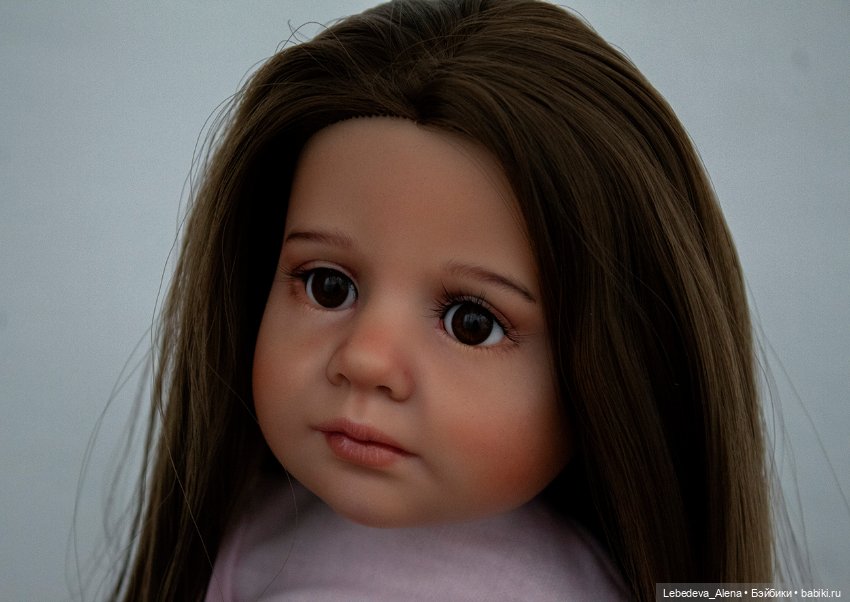 Малышка Грета — ООАК и кастом кукол Gotz (Готц): перерисовка (фото 2)