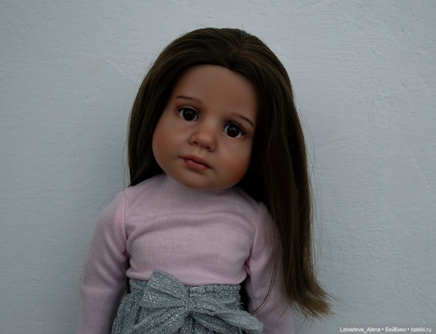 Малышка Грета — ООАК и кастом кукол Gotz (Готц): перерисовка (фото 5)