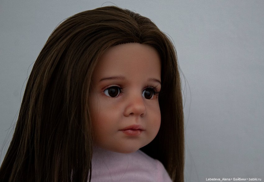 Малышка Грета — ООАК и кастом кукол Gotz (Готц): перерисовка (фото 3)