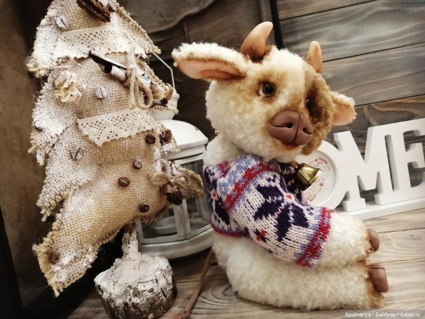 Символ года — Авторские мишки Тедди и друзья: фото (фото 6)