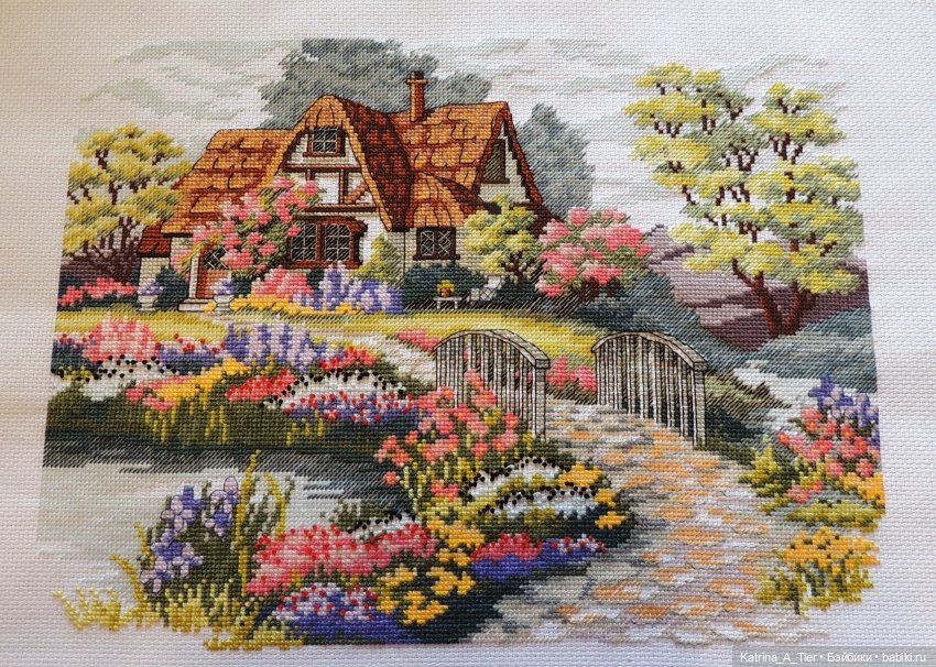 Мои вышитые дома и не только (фото 4)