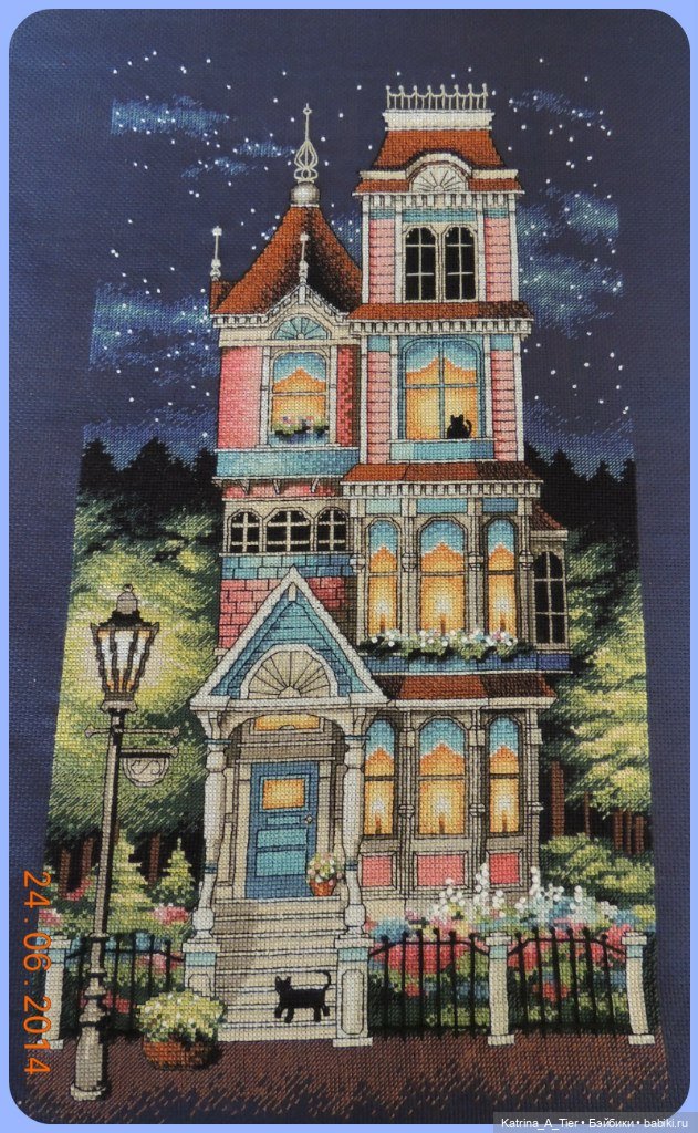 Мои вышитые дома и не только (фото 2)