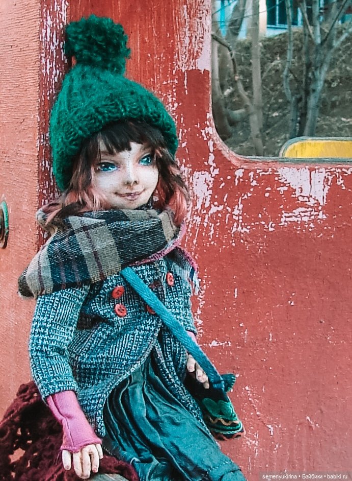 Всё по-взрослому... Текстильная кукла Глаша (фото 4)