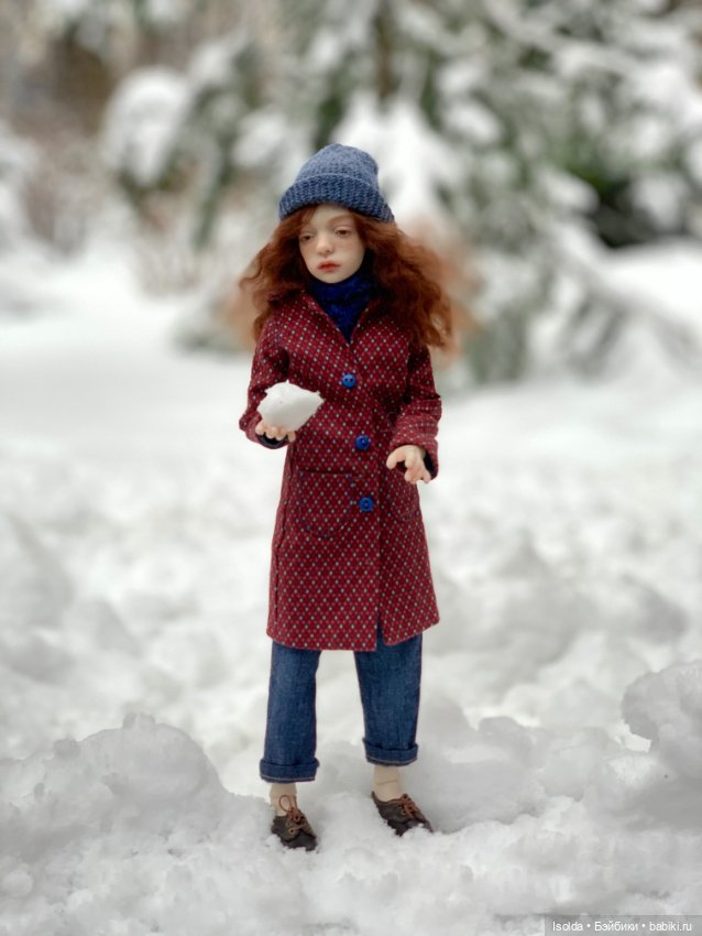 Пальтишки для Лоры и Ребекки (Ptichka art dolls) (фото 4)