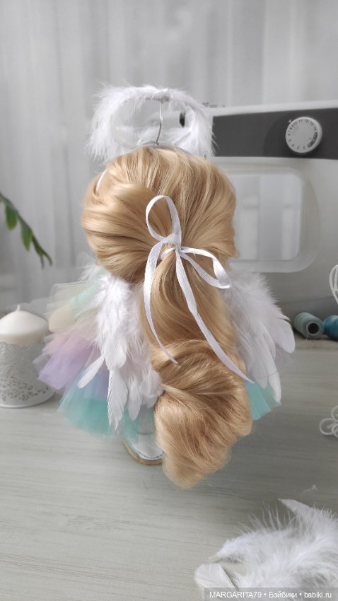 Танец маленьких лебедей — Авторские текстильные куклы: Вальдорфские (фото 3)