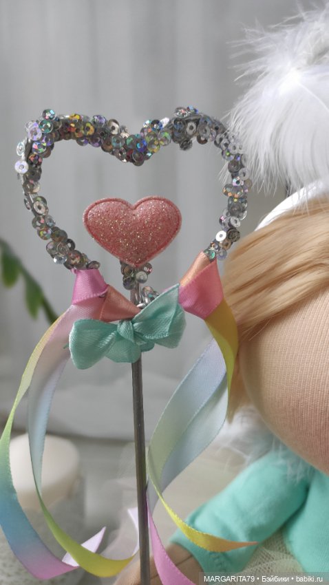 Танец маленьких лебедей — Авторские текстильные куклы: Вальдорфские (фото 5)