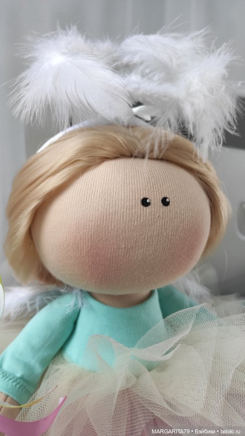 Танец маленьких лебедей — Авторские текстильные куклы: Вальдорфские (фото 4)