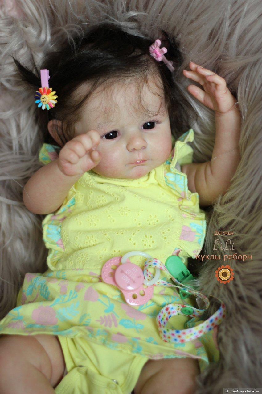Малышка реборн из молда Archi (фото 6)
