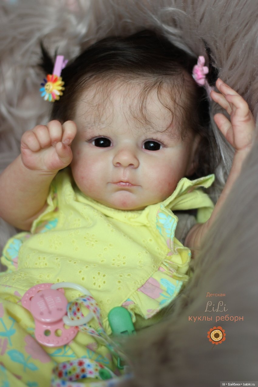 Малышка реборн из молда Archi (фото 4)