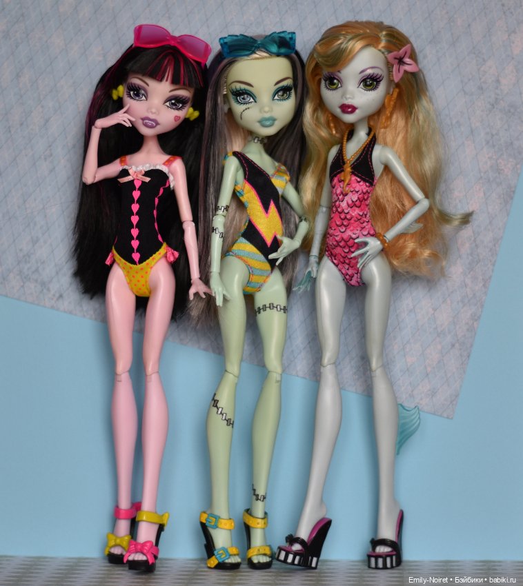 А у них лето — Куклы Monster High и Ever After High: G1