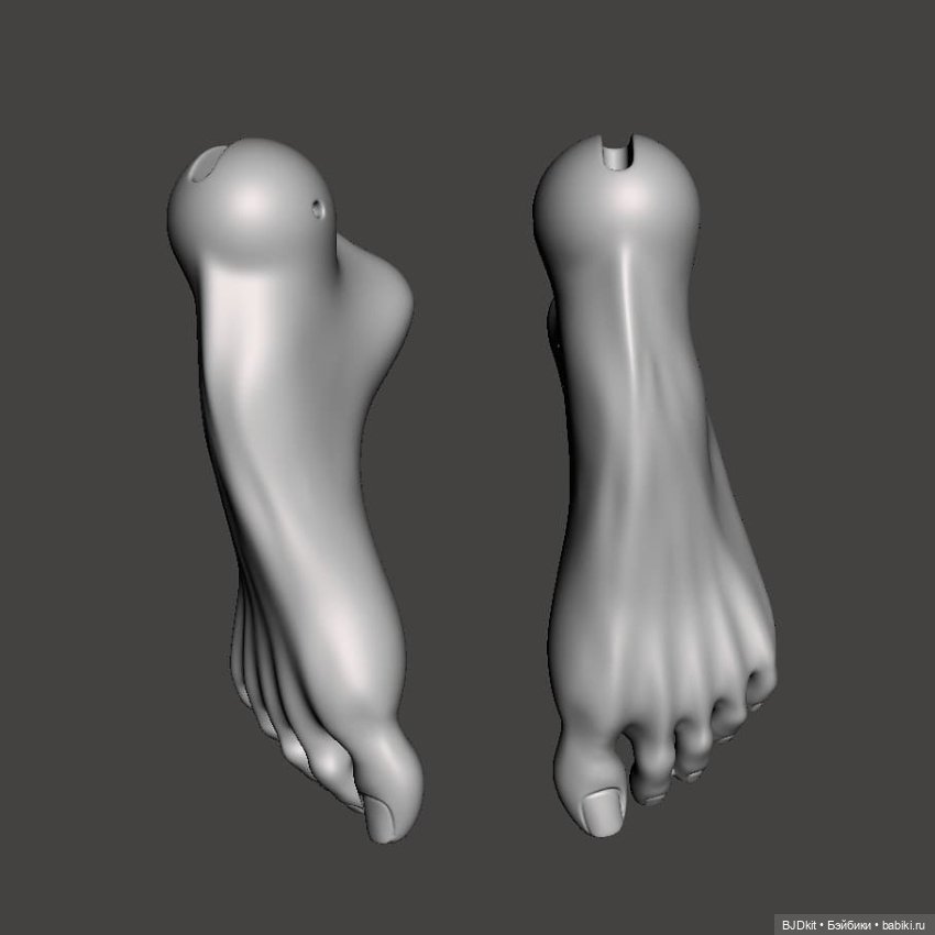 Запчасти для лепки БЖД — Авторские шарнирные куклы своими руками: лепка (фото 3)