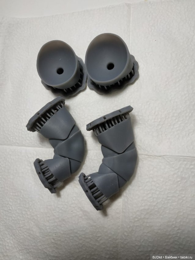 Запчасти для лепки БЖД — Авторские шарнирные куклы своими руками: лепка