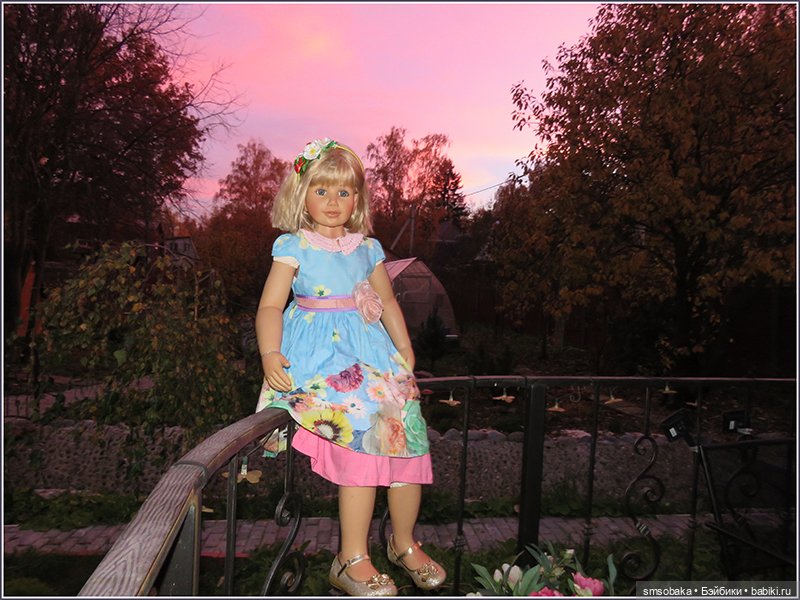 Куколки-цветочки у меня в садочке! Юбилей 9 лет на Бейбиках