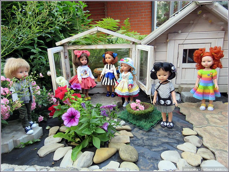 Куколки-цветочки у меня в садочке! Юбилей 9 лет на Бейбиках